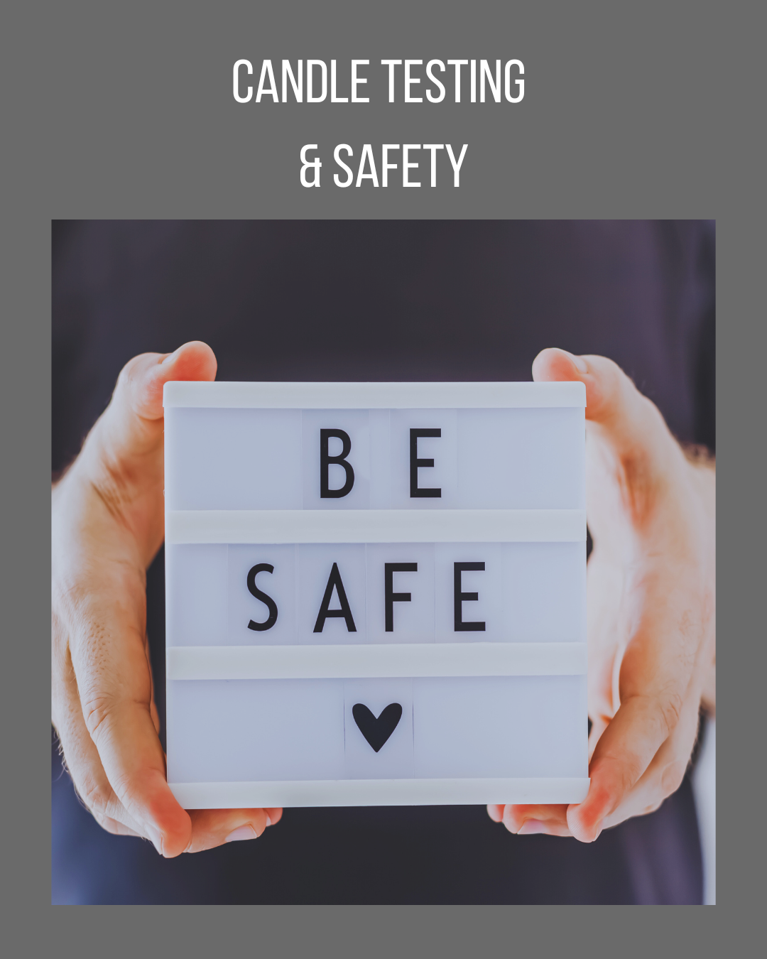 How We Test Our Candles for Safety and Performance